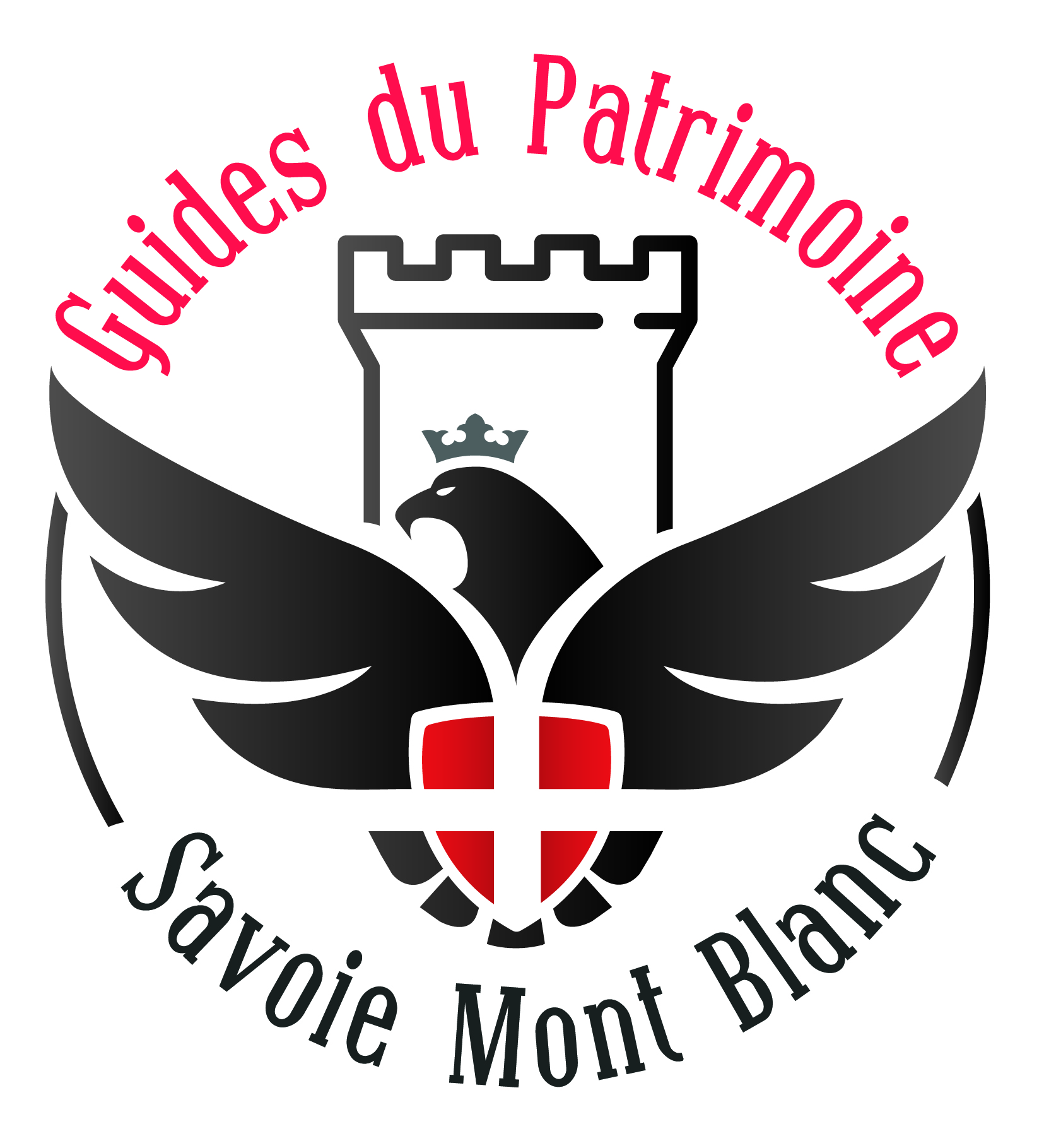 Logo des Guides du Patrimoine Savoie Mont Blanc Guides PSMB