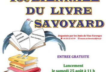 Biennale du Livre savoyard 2018 à Faverges Savoie Mont Blanc