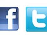 boutons facebook et twiter