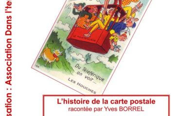 Conférence Yves Borrel cartes postales anciennes Pays du Mont Blanc GuidesPSMB