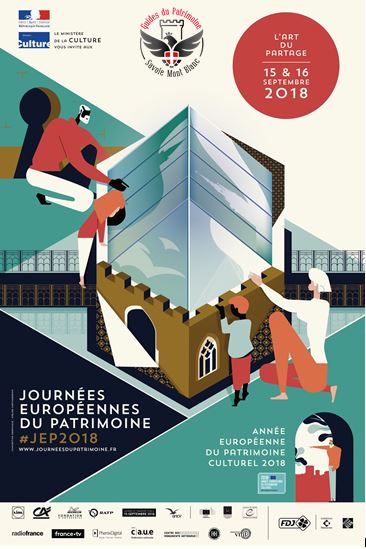 Journées Européennes du Patrimoine 2018 avec les Guides du Patrimoine Savoie Mont Blanc