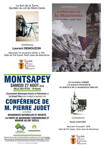 Conférences Guides du Patrimoine Savoie Mont Blanc en ré-écoute en ligne