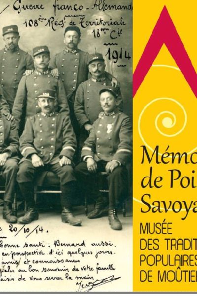 Livre Mémoire de poilus MTP CCMH et GuidesPSMB de Moûtiers Tarentaise