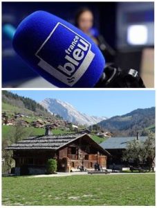 France Bleu Laurent Pascal et les Guides du Patrimoine Savoie Mont Blanc au Grand Bornand