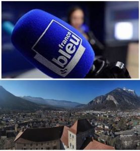 France Bleu Laurent Pascal et les Guides du Patrimoine Savoie Mont Blanc à Faverges