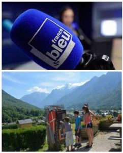 France Bleu Laurent Pascal et les Guides du Patrimoine Savoie Mont Blanc en Porte de Maurienne