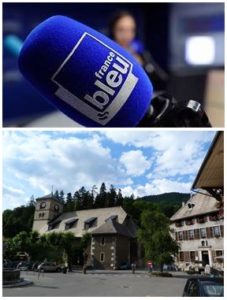 France Bleu Laurent Pascal et les Guides du Patrimoine Savoie Mont Blanc à Samoëns