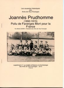 Bulletin des Amis de Viuz Faverges 1-Joannes Pruhdomme