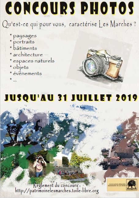 Concours photos mémoire patrimoine Les Marches 2019 avec les Guides du Patrimoine Savoie Mont Blanc