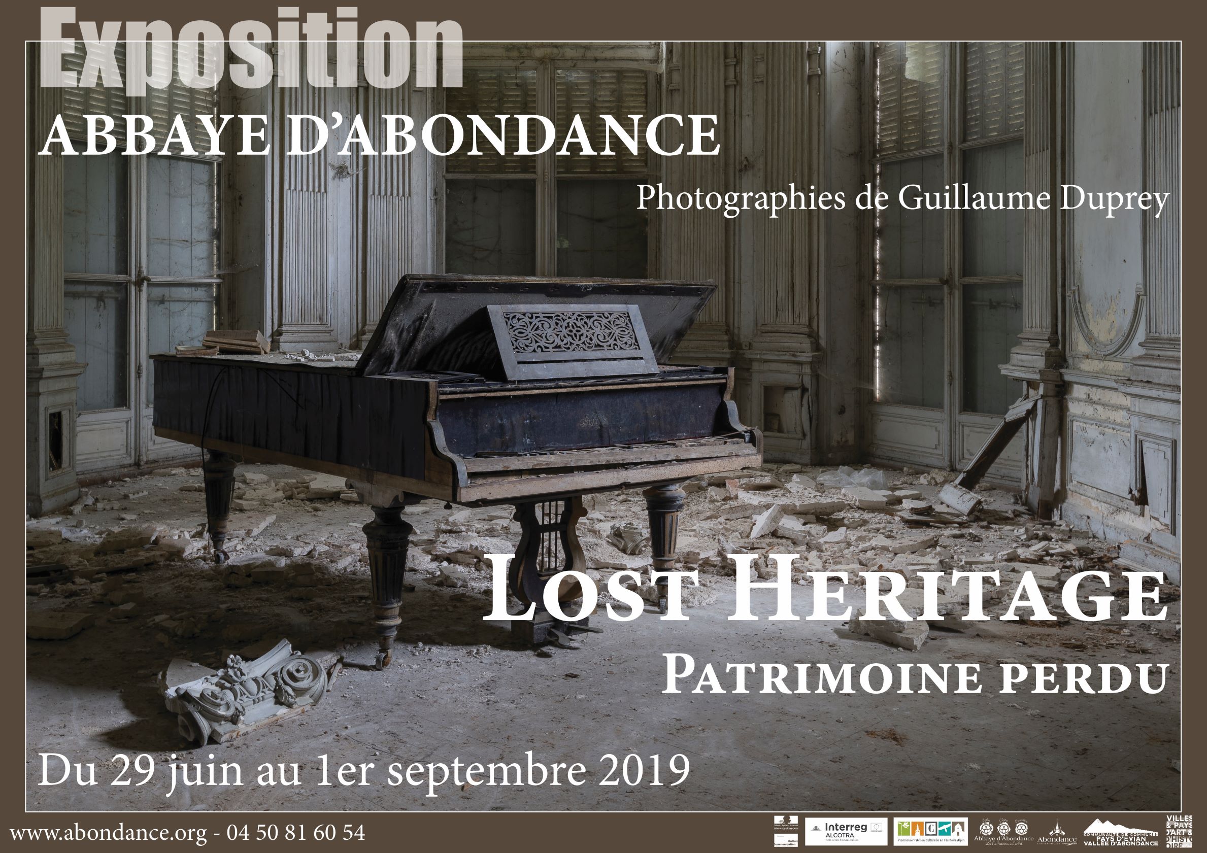 Exposition Lost heritage Paysages perdus à Abondance avec les Guides du Patrimoine Savoie Mont Blanc