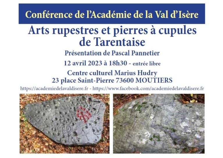 Visite Conférence "Arts rupestres et pierres à cupules de Tarentaise — free download